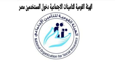 الهيئة القومية للتامينات الاجتماعية دخول المستخدمين مصر